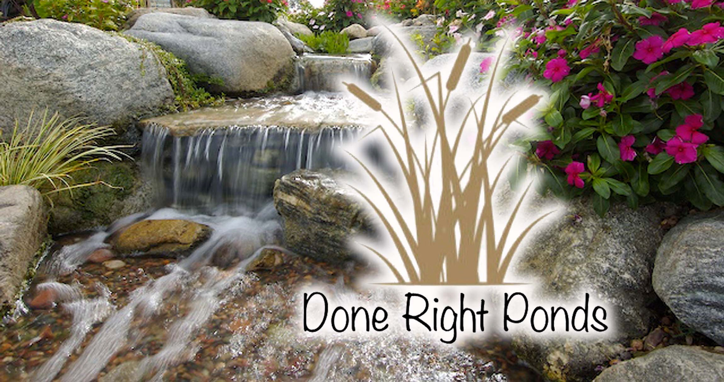Done Right Ponds Logo